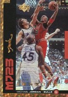 1998 Upper Deck Encore MJ23 #M5 Michael Jordan Gold F/X Basketball Card