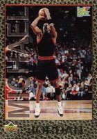 1996 Upper Deck Ballpark-Jordan #2 Michael Jordan Gold Basketball Card