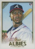 2018 Topps Gallery #67 Ozzie Albies Baseball Card