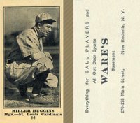 1916 Wares #86 Miller Huggins Baseball Card