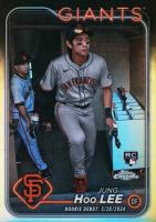 2024 Topps Chrome Update #USC185 Jung-Hoo Lee Refractor Baseball Card