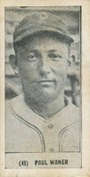 1928 Yuengling's Ice Cream #45 Paul Waner Baseball Card