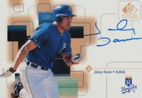 1999 SP Signature Autographs #JDa Johnny Damon Baseball Card