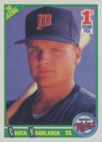 1990 Score #672 Chuck Knoblauch Baseball Card