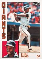 1984 Topps #494 Chili Davis Baseball Card