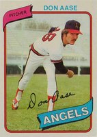 1980 Topps #239 Don Aase Baseball Card