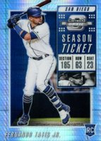 2019 Panini Chronicles Contenders Optic Season Ticket #3 Fernando Tatis Jr. Hyper Baseball Card