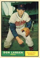 1961 Topps #177 Don Larsen Baseball Card