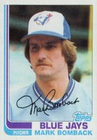 1982 Topps #707 Mark Bomback Baseball Card