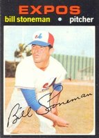 1971 Topps #266 Bill Stoneman Baseball Card