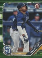 2019 Bowman Paper Prospects #BP25 Fernando Tatis Jr. Camo Baseball Card