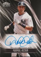 2024 Topps Chrome Black Autographs #DJ Derek Jeter Baseball Card