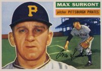 1956 Topps #209 Max Surkont Baseball Card