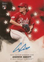 2024 Topps Baseball Stars Autographs #BSAAA Andrew Abbott Baseball Card