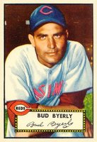 1952 Topps #161 Bud Byerly Cream back Baseball Card