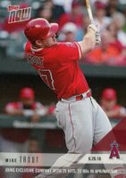 2018 Topps Now  #383 Mike Trout Baseball Card