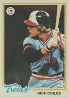 1978 Topps #193 Rich Chiles Baseball Card