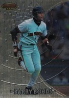 1997 Bowman's Best Preview #BBP3 Barry Bonds Baseball Card