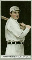 1912 Brown Backgrounds Broadleaf #64 Larry Gardner Baseball Card