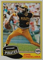 1981 Topps #265 John Candelaria Baseball Card