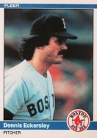 1984 Fleer #396 Dennis Eckersley Baseball Card