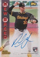 2024 Topps Archives 1999 New Breed Autographs #99NBAPS Paul Skenes Baseball Card