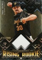 2024 Topps Update Rising Rookie Relics #RRRPS Paul Skenes Black Baseball Card