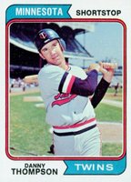 1974 Topps #168 Danny Thompson Baseball Card