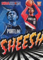 2023 Panini NBA Hoops Sheesh #11 Scoot Henderson Basketball Card