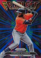 2022 Panini Prizm Fearless #FL16 Yordan Alvarez Silver Prizm Baseball Card