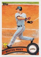 2011 Topps #198 Buster Posey Baseball Card