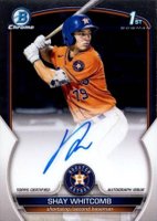 2023 Bowman Chrome Prospect Autographs #CPASW Shay Whitcomb Baseball Card