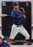 2018 Bowman Draft #BDC56 Jordan Groshans Chrome Baseball Card