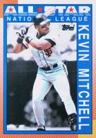 1990 Topps #401 Kevin Mitchell Baseball Card