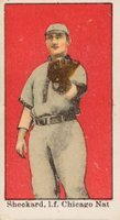 1909 American Caramel # Jimmy Sheckard Baseball Card