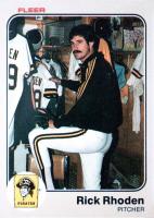 1983 Fleer #318 Rick Rhoden Baseball Card