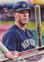 2017 Topps Opening Day #147 Aaron Judge w/Bat Baseball Card