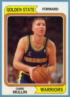 1992 SCD Multi-Sport Pocket Price Guide-Hand Cut #47 Chris Mullin Basketball Card