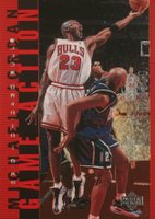 1998 Upper Deck MJ Living Legend Game Action #G1 Michael Jordan Red Basketball Card