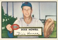 1952 Topps #135 Dixie Howell Cream back Baseball Card