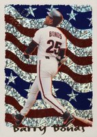 1995 Topps Cyberstats Season Review #1 Barry Bonds Baseball Card