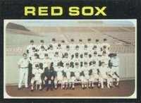 1971 Topps #386 Boston Red Sox Team Baseball Card
