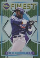 2022 Topps Finest Flashbacks #211 Sammy Sosa SP-Refractor Baseball Card