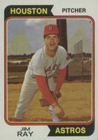 1974 Topps #458 Jim Ray Baseball Card