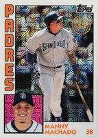 2019 Topps Silver Pack 1984 Chrome Promo  #40 Manny Machado Baseball Card