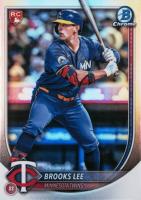 2025 Bowman #72 Brooks Lee Red Rookie Redemption Baseball Card