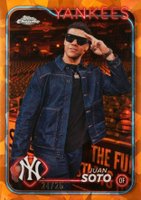 2024 Topps Chrome Sapphire #50 Juan Soto SP-Orange Baseball Card