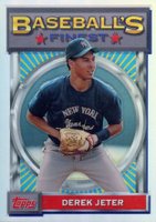 2001 Finest Origins #FO1 Derek Jeter Refractor Baseball Card
