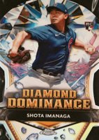 2024 Topps Chrome Update Diamond Dominance #DD10 Shota Imanaga Baseball Card