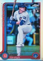 2025 Topps Chrome #219 Matt Shaw Refractor Baseball Card
